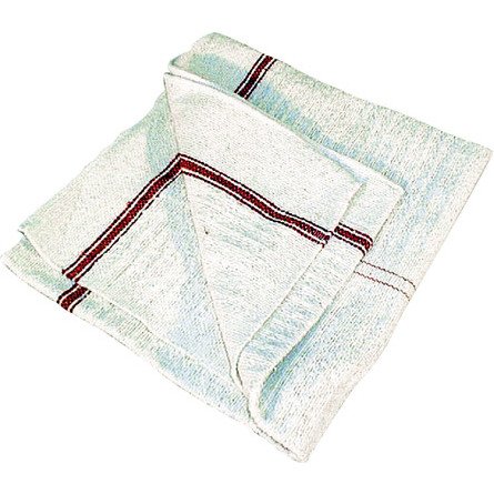 Serpillière gaufrée écrue - Paquet de 10