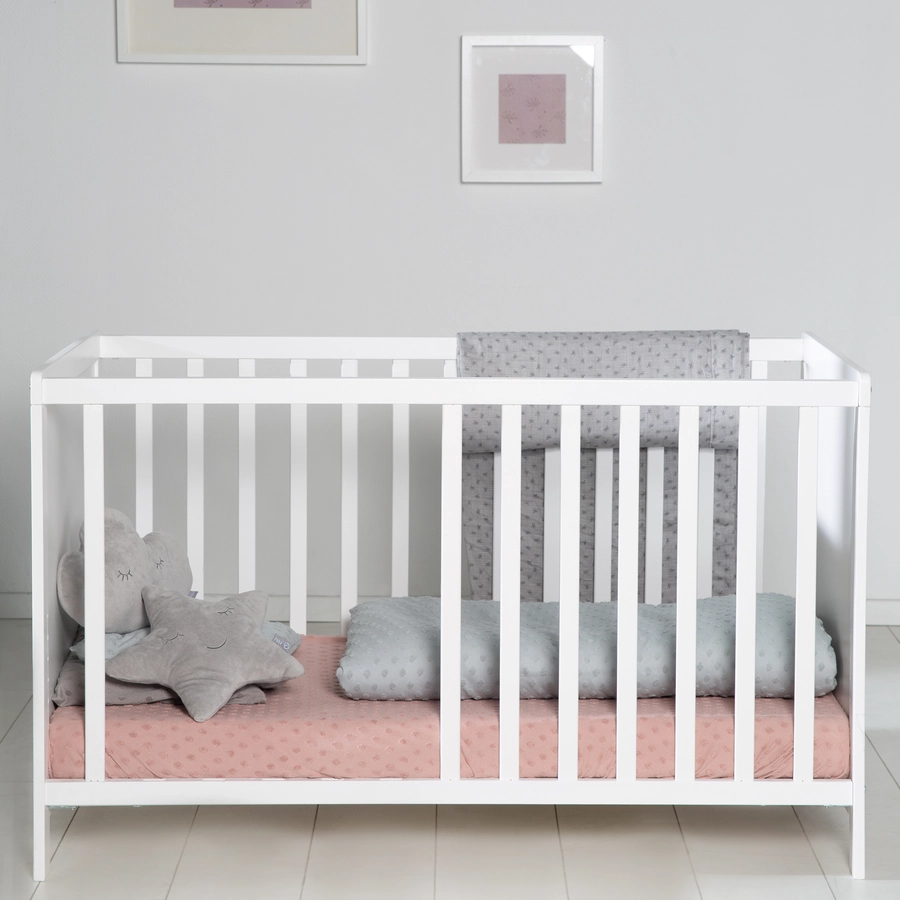 roba Beistellbett weiß 60 x 120 cm mit safe asleep Matratze
