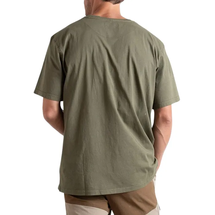 Fat Moose Logo Organic Shirt Heren