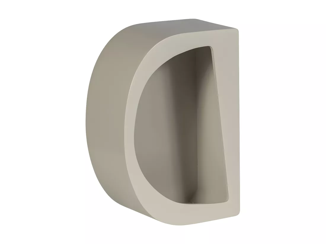 Noam - Étagère murale en bois L35xH24cm - Beige