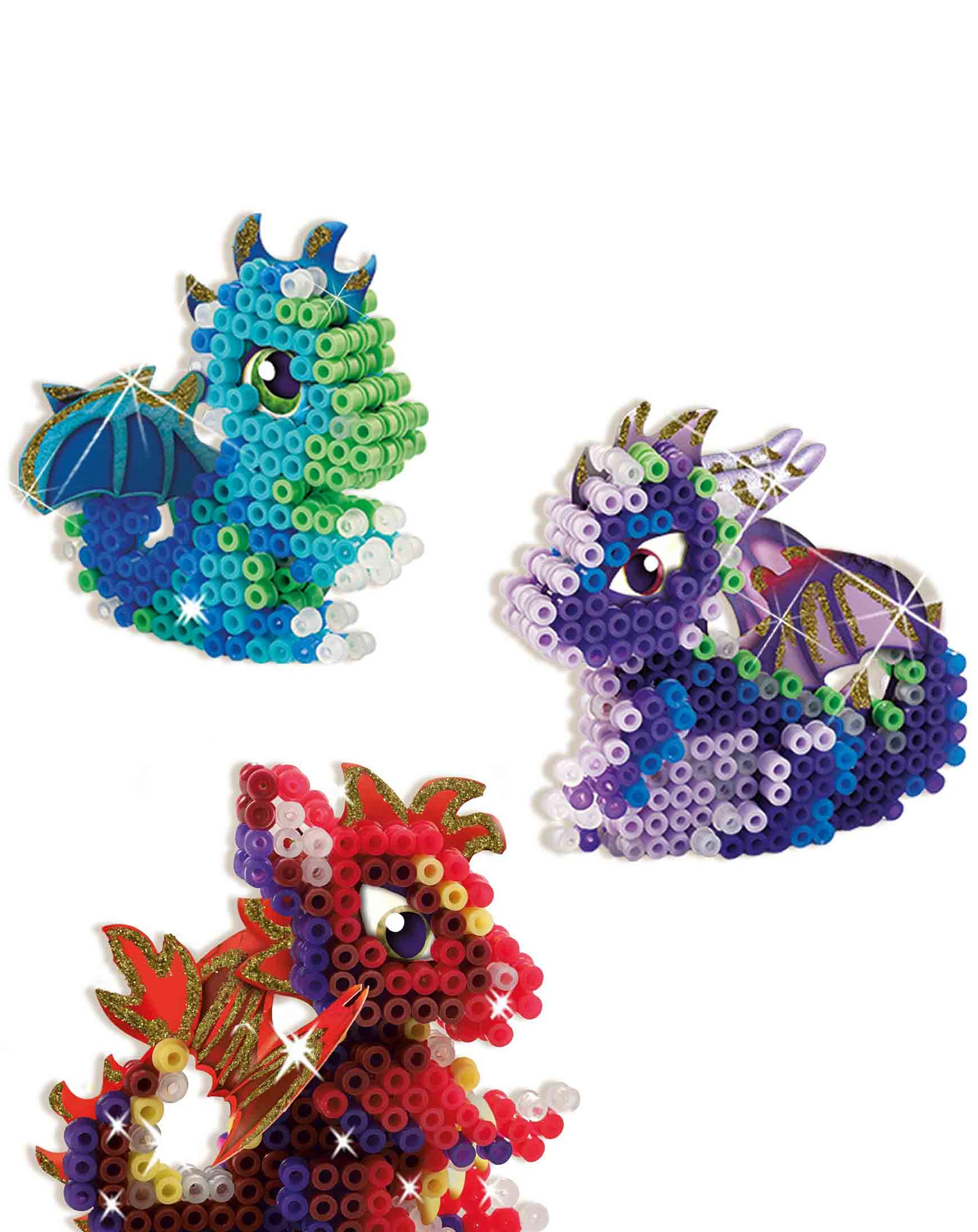 Bügelperlen-Set DRACHEN
