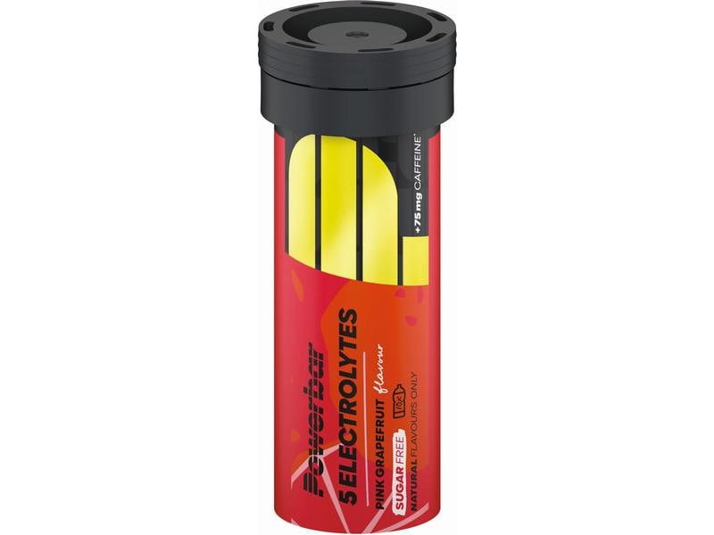 PowerBar Tabs 5 Electrolytes Pink Grapefruit Tabs zur Förderung von Ausdauer/Energie