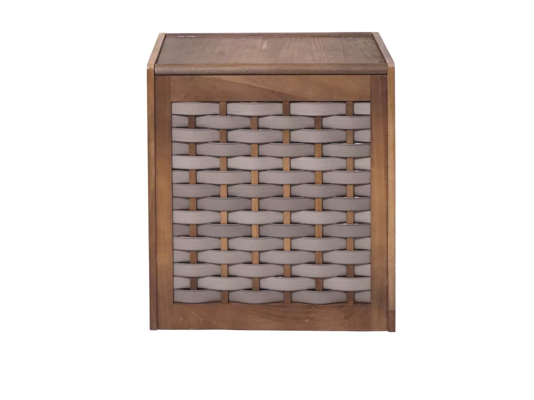 Panier à linge MCW-G37, brun