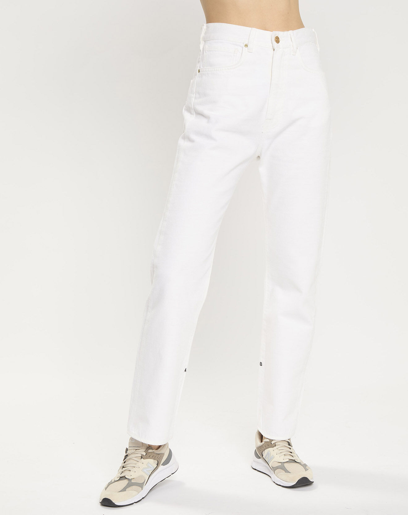 Scotch & Soda Jean boyfriend blanc