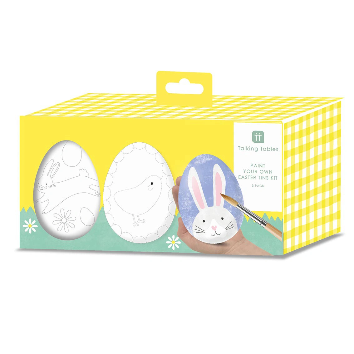 Malset PAINT YOUR EASTER EGG TINS 12-teilig