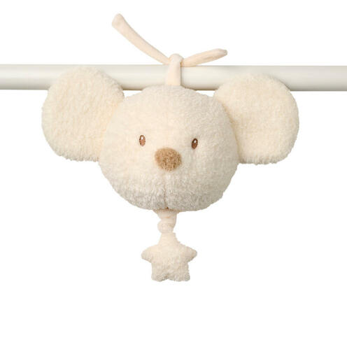 MUSICAL TETE SOURIS - ECRU - NATTOU