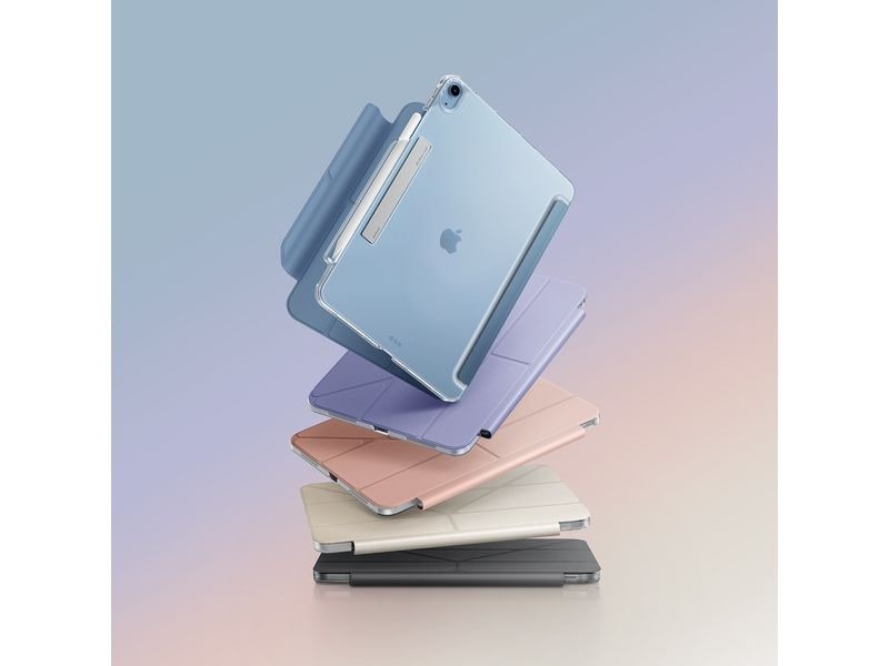 Uniq Smart Cover Camden Ipad Air 11 (2024) Grau Cover für das Apple iPad Air 11