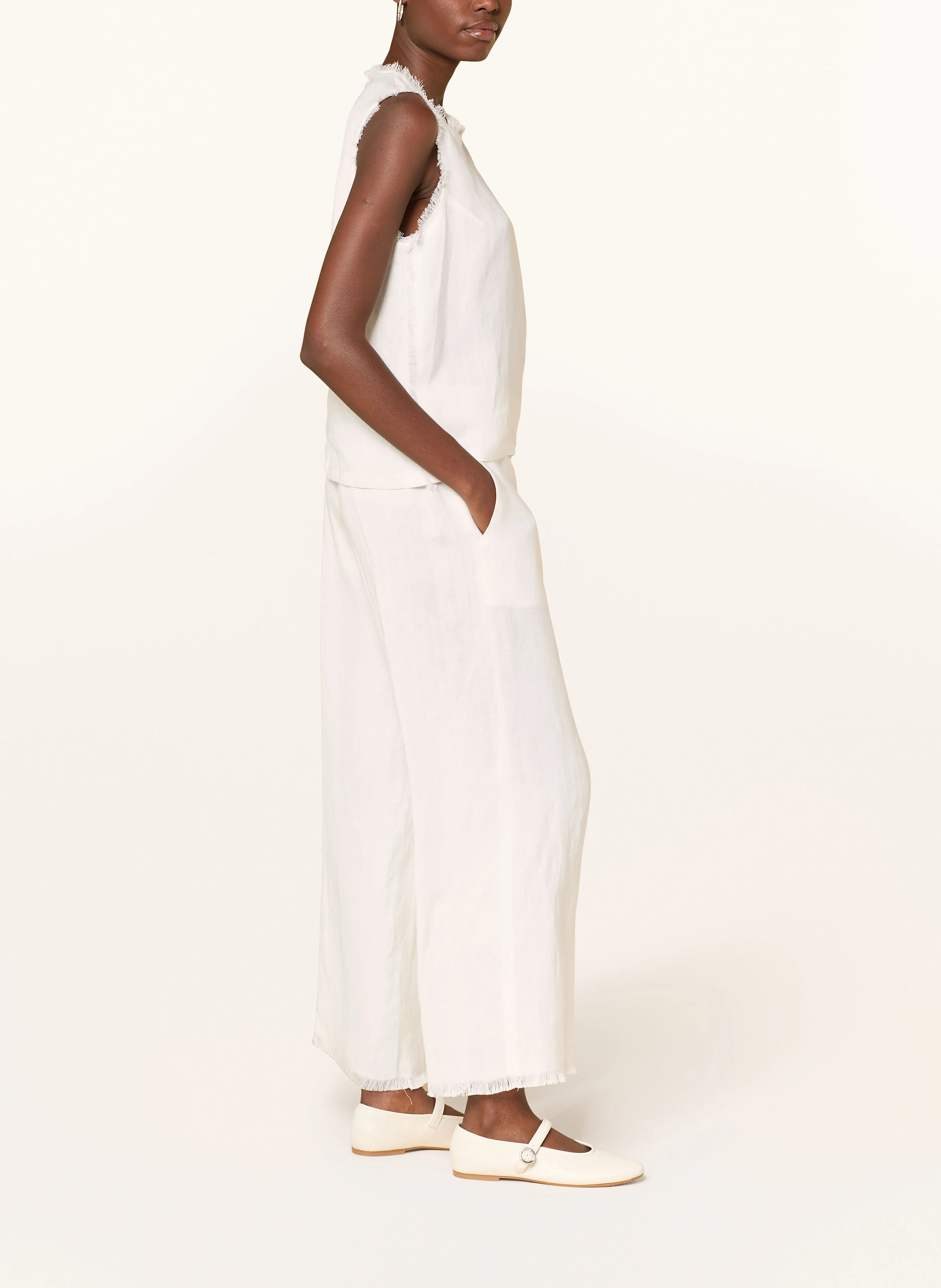ANTONELLI firenze Marlenehose TORRES mit Leinen