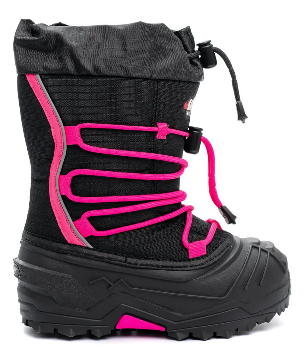 Baffin Kids' Snogoose Black/Pink