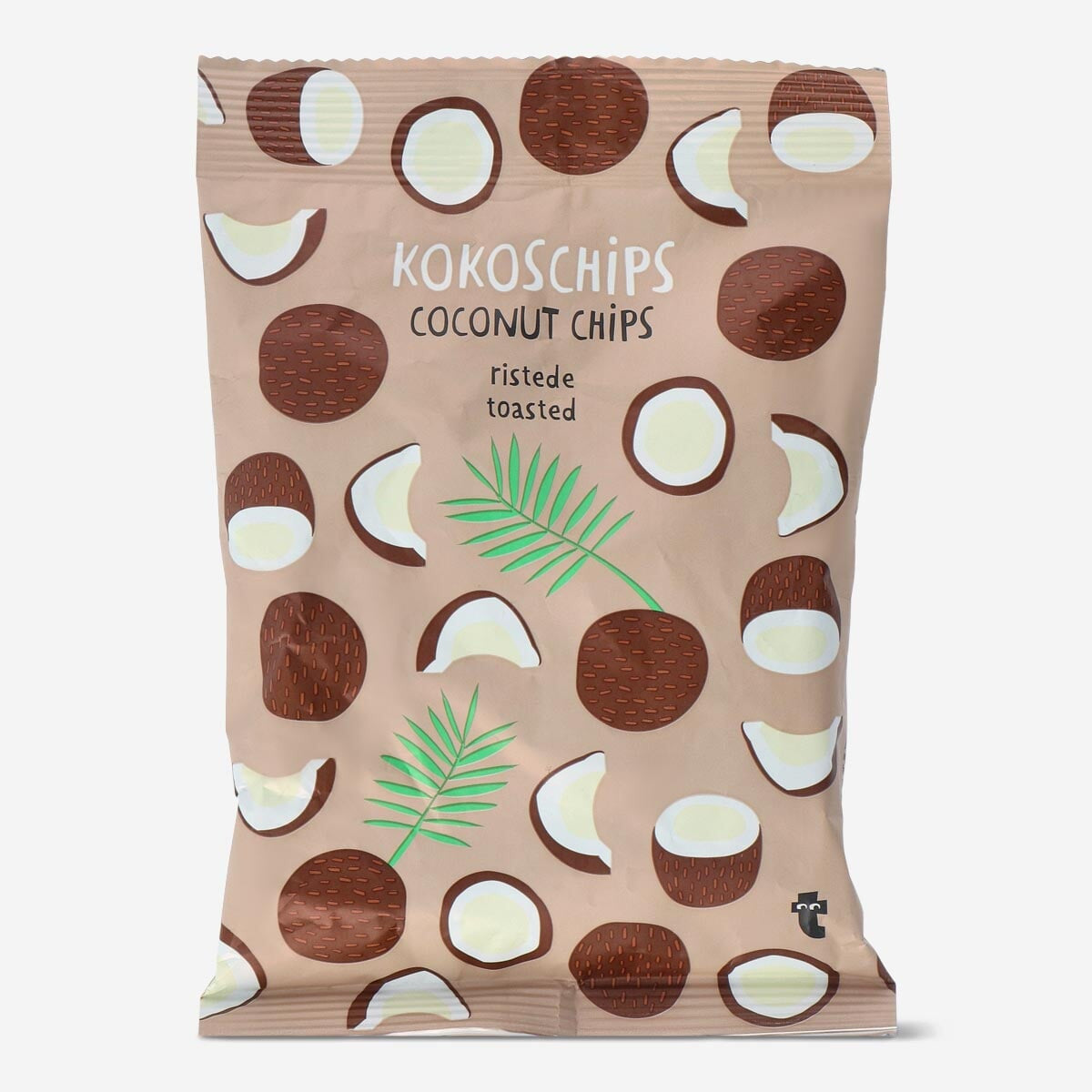 Ristede kokoschips