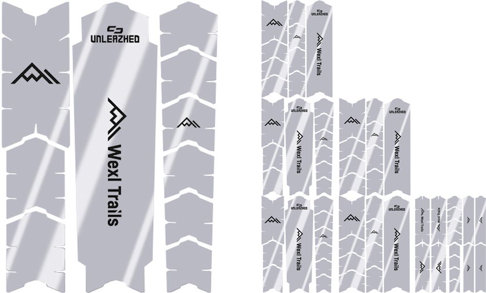 Unleazhed Unscratch Frame Rahmenschutzfolie - WexlTrails Glossy kaufen | Bike-Discount