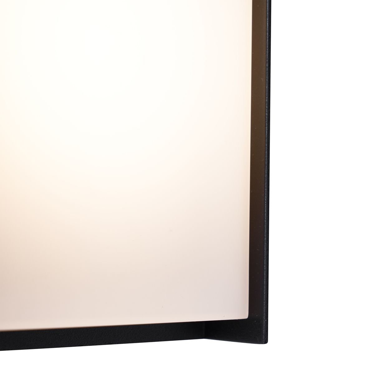 Moderne buiten wandlamp zwart incl. LED IP65 - Packet