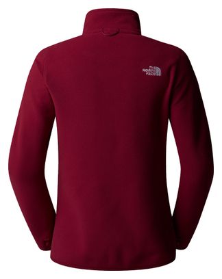 Polaire Femme The North Face 100 Glacier Full Zip Violet