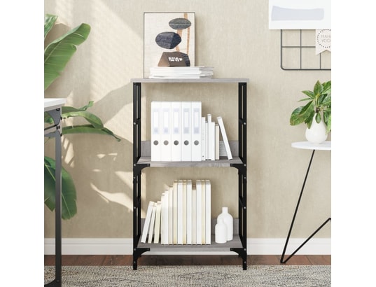 VIDAXL - Bibliothèque sonoma gris 50x33x82 cm bois d'ingénierie