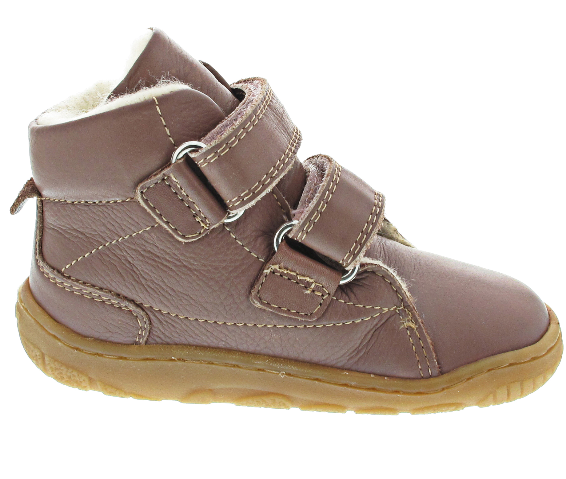 Lurchi Joker Barefoot Klettlauflernschuh rose