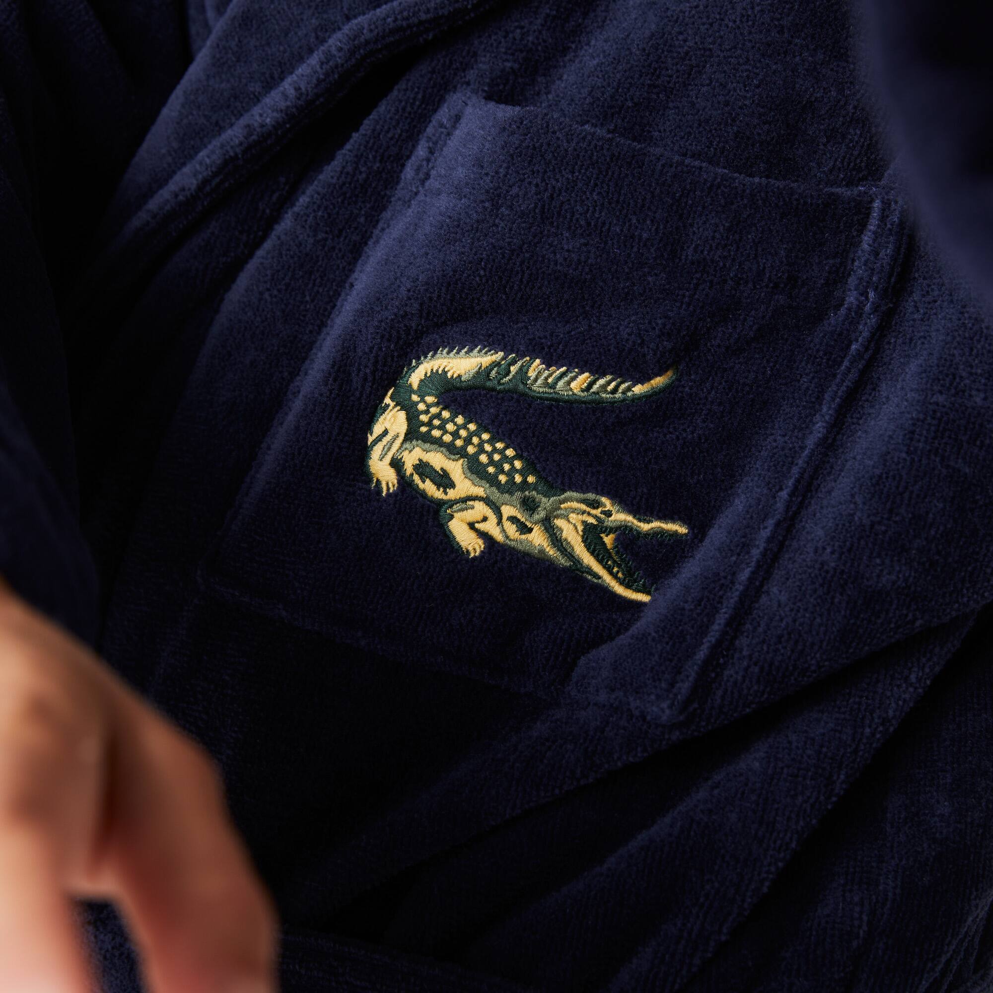 L René Bademantel Bademäntel - Blau - Lacoste - Unisex
