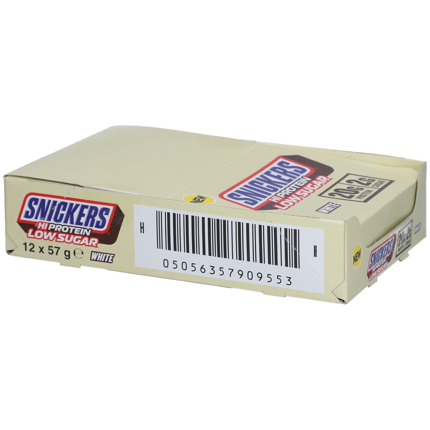 SNICKERS WHITE HIPROTEIN LOW SUGAR
