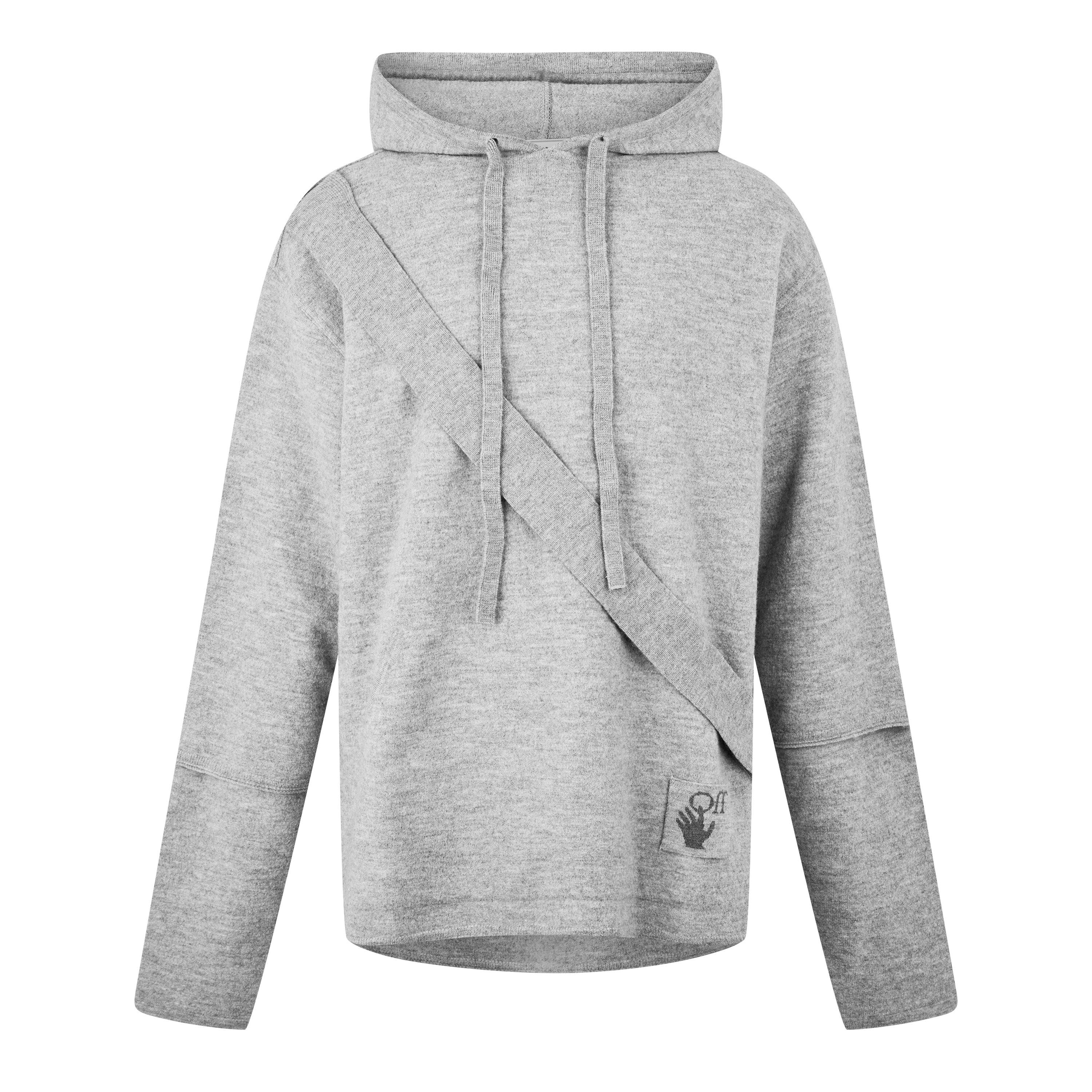 Off White Easybreezy Logo Patch Hoodie