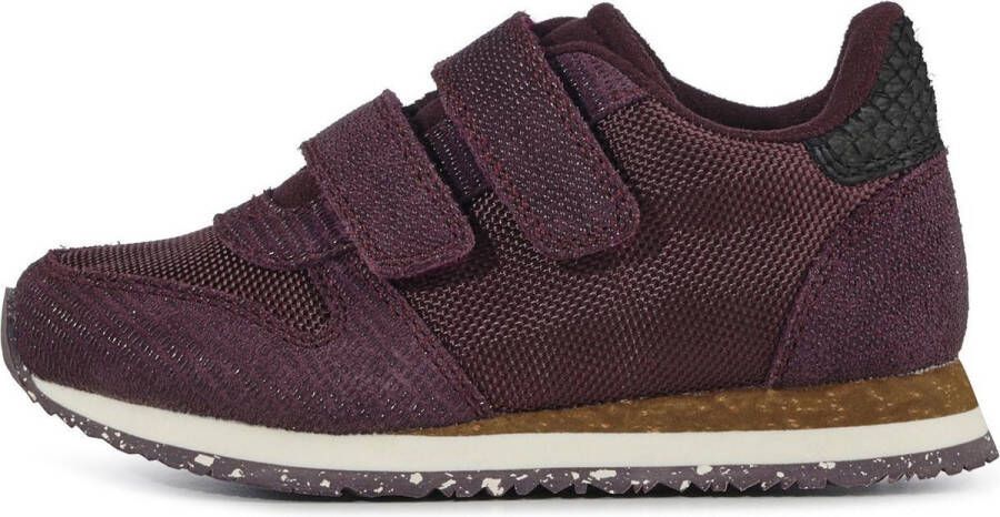 Woden Sandra Pearl Nylon Lage sneakers Zwart
