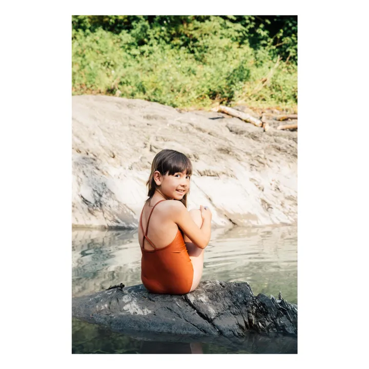 Matona Maillot 1 Pièce Fibres Recyclées | Rouge brique