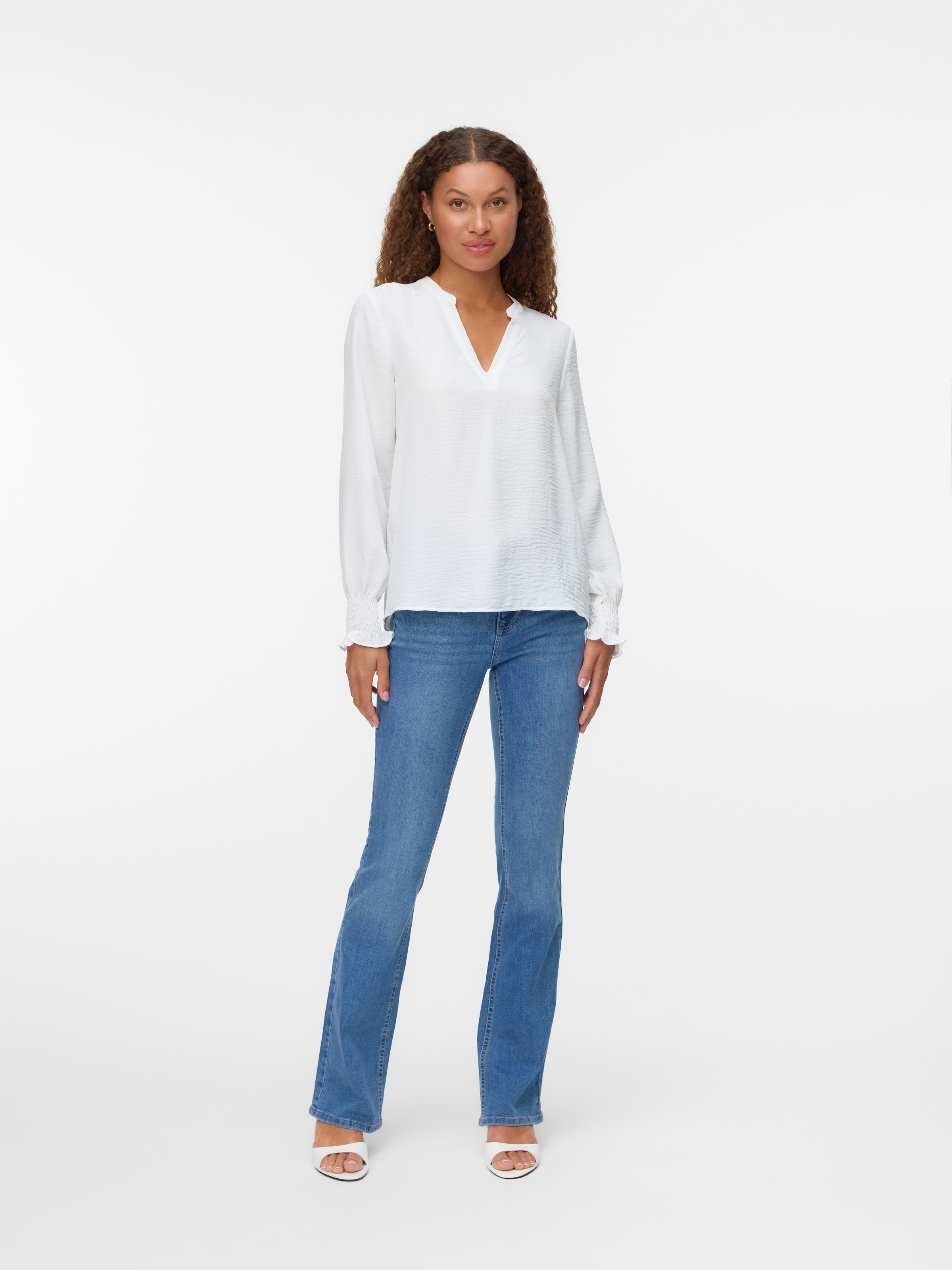Vero Moda Bootcut-Jeans »VMFLASH MR FLARED POCKET JNS RA3042 NOOS«