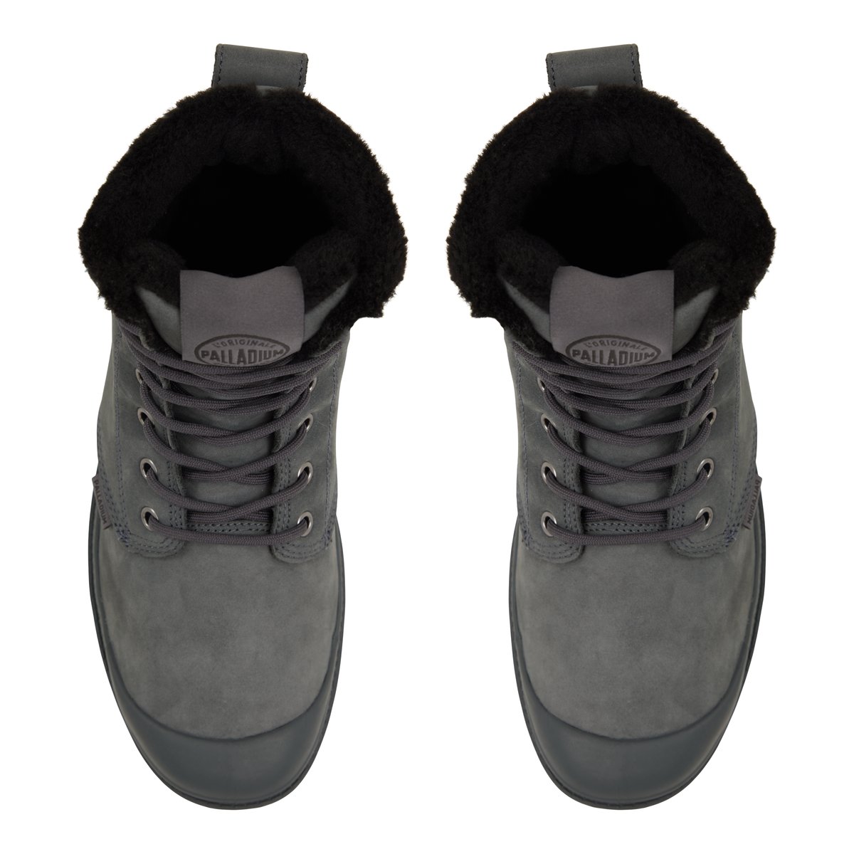 PALLADIUM-Pampa-cuff-m-Bottes décontractées - Talon plat - Gris