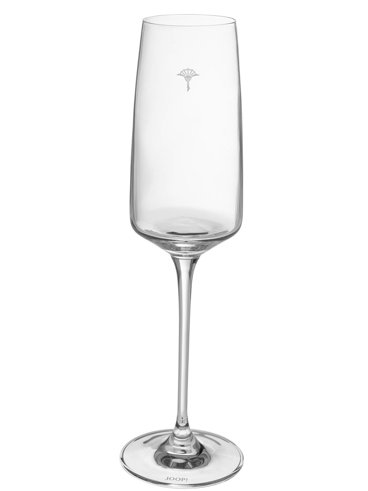 JOOP! Champagnerglas SINGLE CORNFLOWER 2er Set - je 250 ml