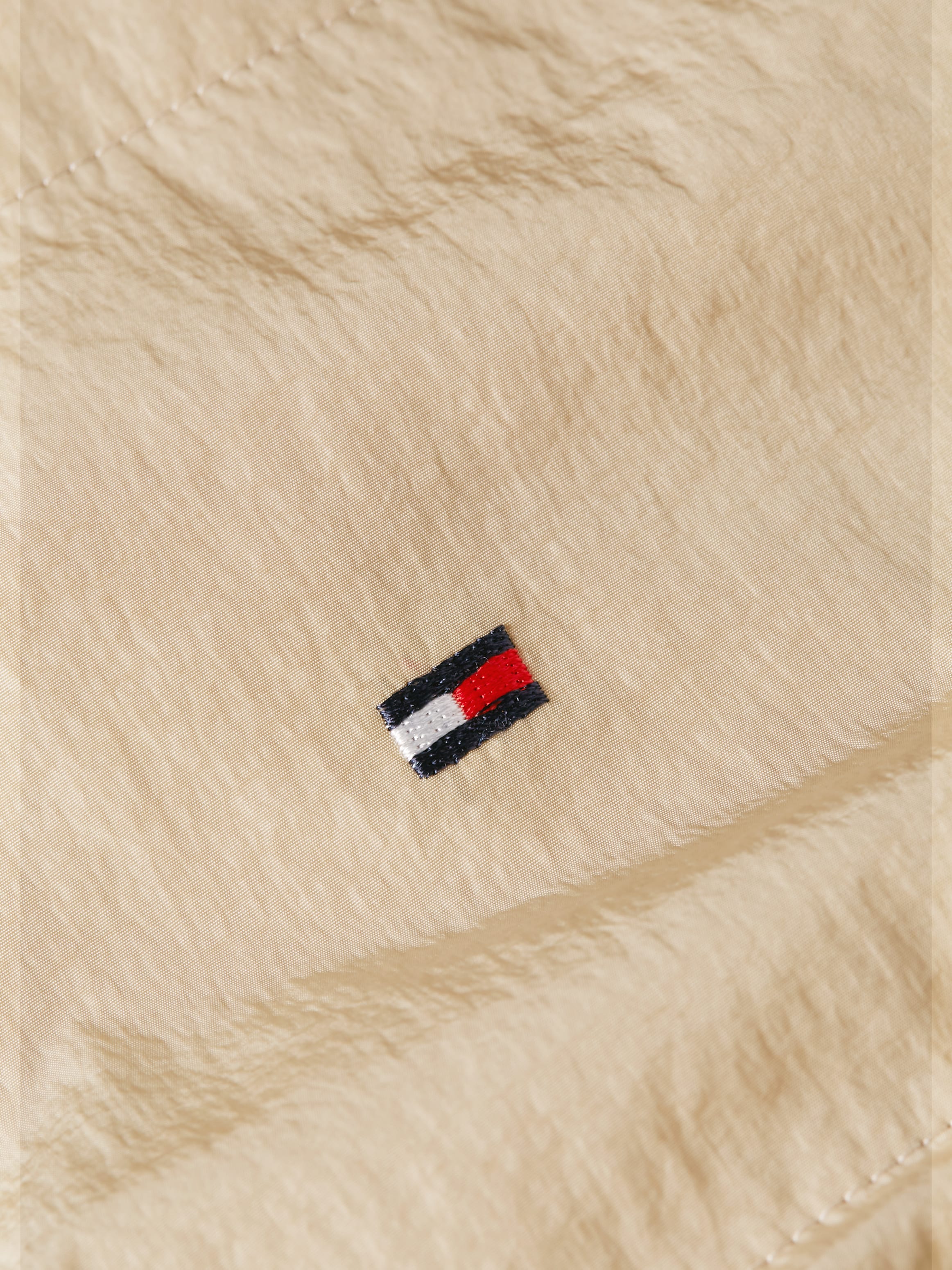 Tommy Hilfiger Steppweste »JERSEY LINED VEST« mit Tommy Jeans Logo-Flag