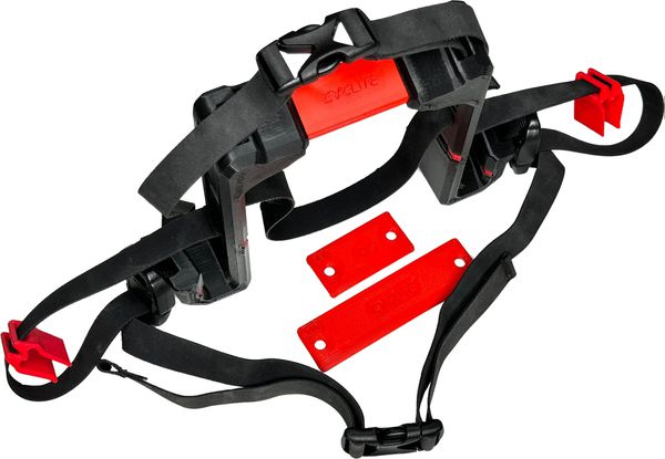 SKI RACK  03 Skiträger für Velos  schwarz