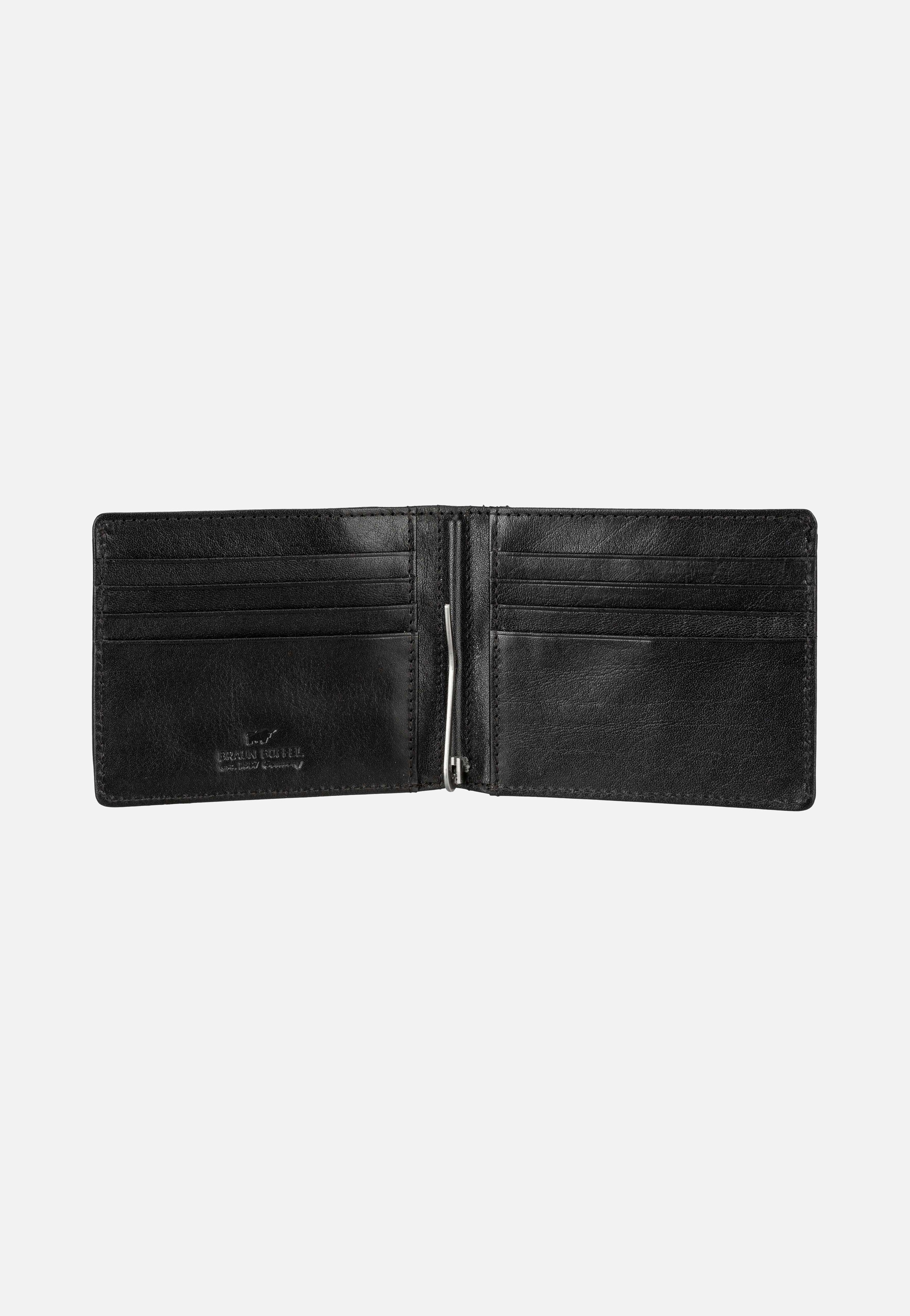 Country Dollarclip 8Cs Schwarz - Kartenetui
