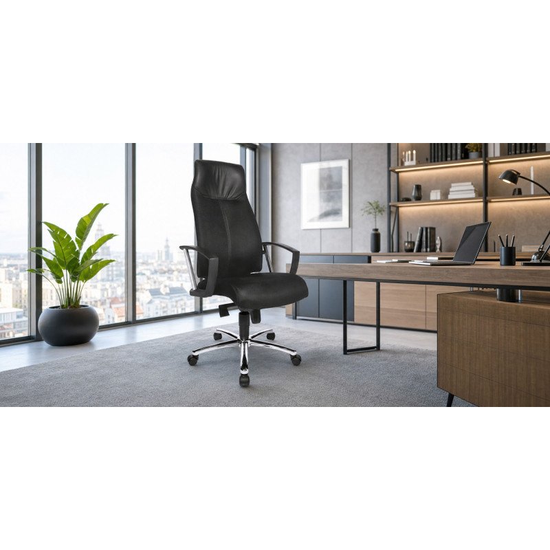 Fauteuil de direction 'High Sit up', noir