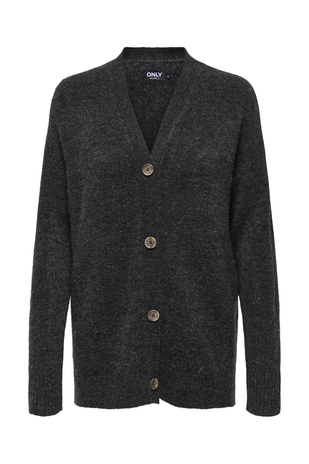 Only Onlcampania L/S Long Cardigan Knt 15344116 4705273 dark grey melange