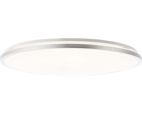 LED plafondlamp CCT 60W 4800 lm 3000-6000 K Ø 48 cm Jamil wit/zilver + afstandsbediening