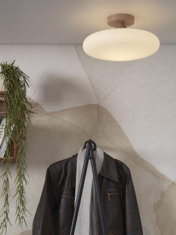 It's about Romi Sapporo plafondlamp large Ø34 zand/wit