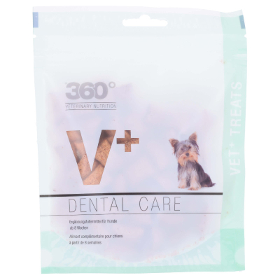 360° Veterinary Nutrition Dog Vet+ Treats Dental Care 70g