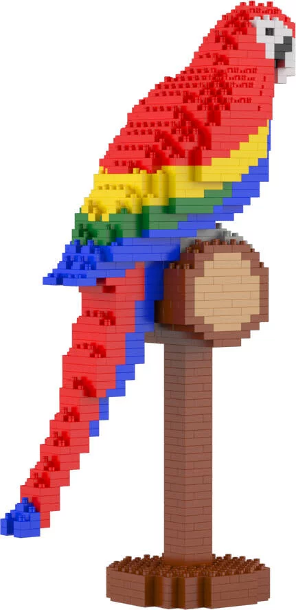 JECKA BLOCS DE CONSTRUCTION -PERROQUET ARA MACAO
