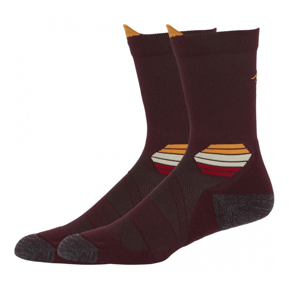 Asics FUJITRAIL RUN - Chaussettes antique red