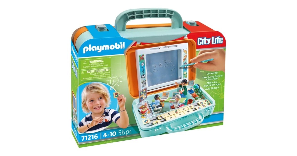 PLAYMOBILCity Life - Meeneem Klaslokaal Constructiespeelgoed  (71216)