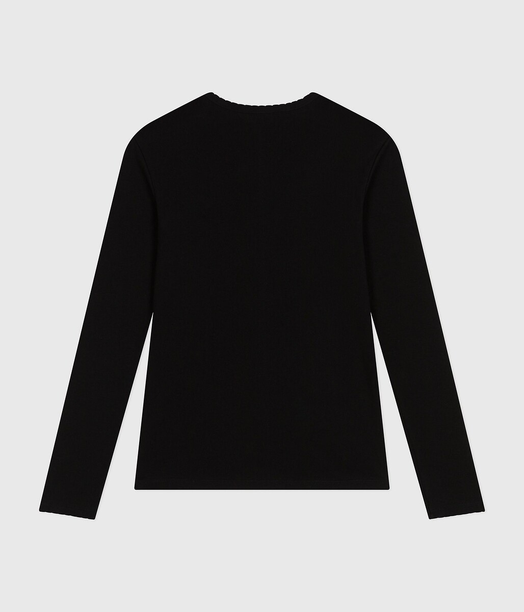 PETIT BATEAU<br>T-shirt icónica Cocotte de manga comprida