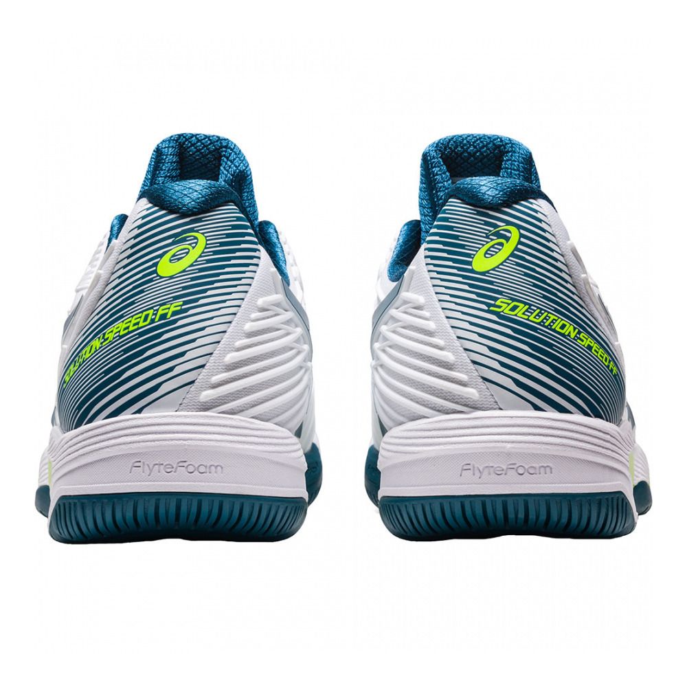 Asics SOLUTION SPEED FF 2 - Chaussures de tennis Homme white/restful teal