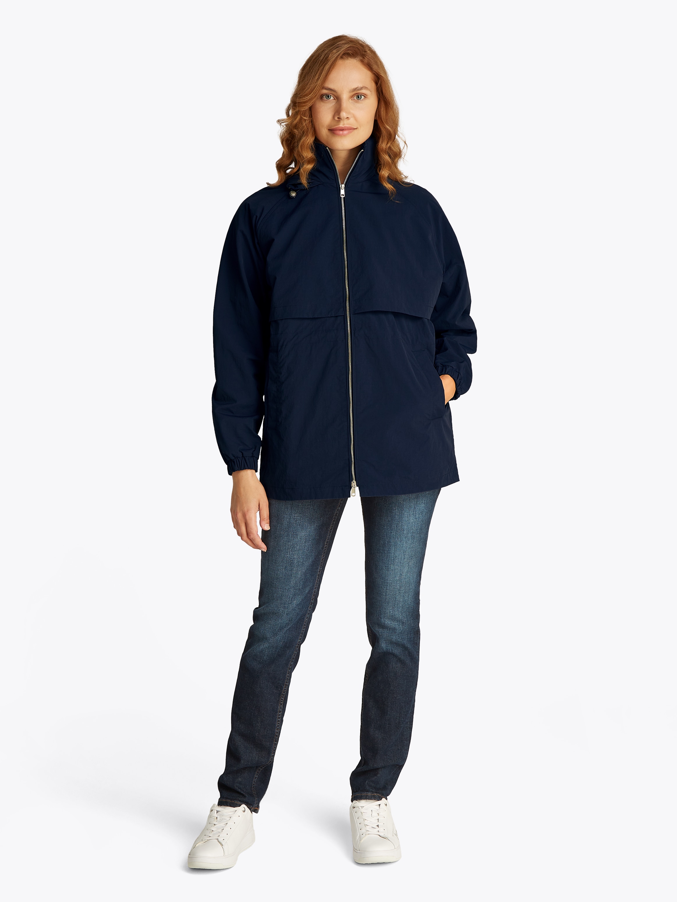 Tommy Hilfiger Windbreaker »NYLON CRINKLE WINDBREAKER« in Crinkle-Qualität
