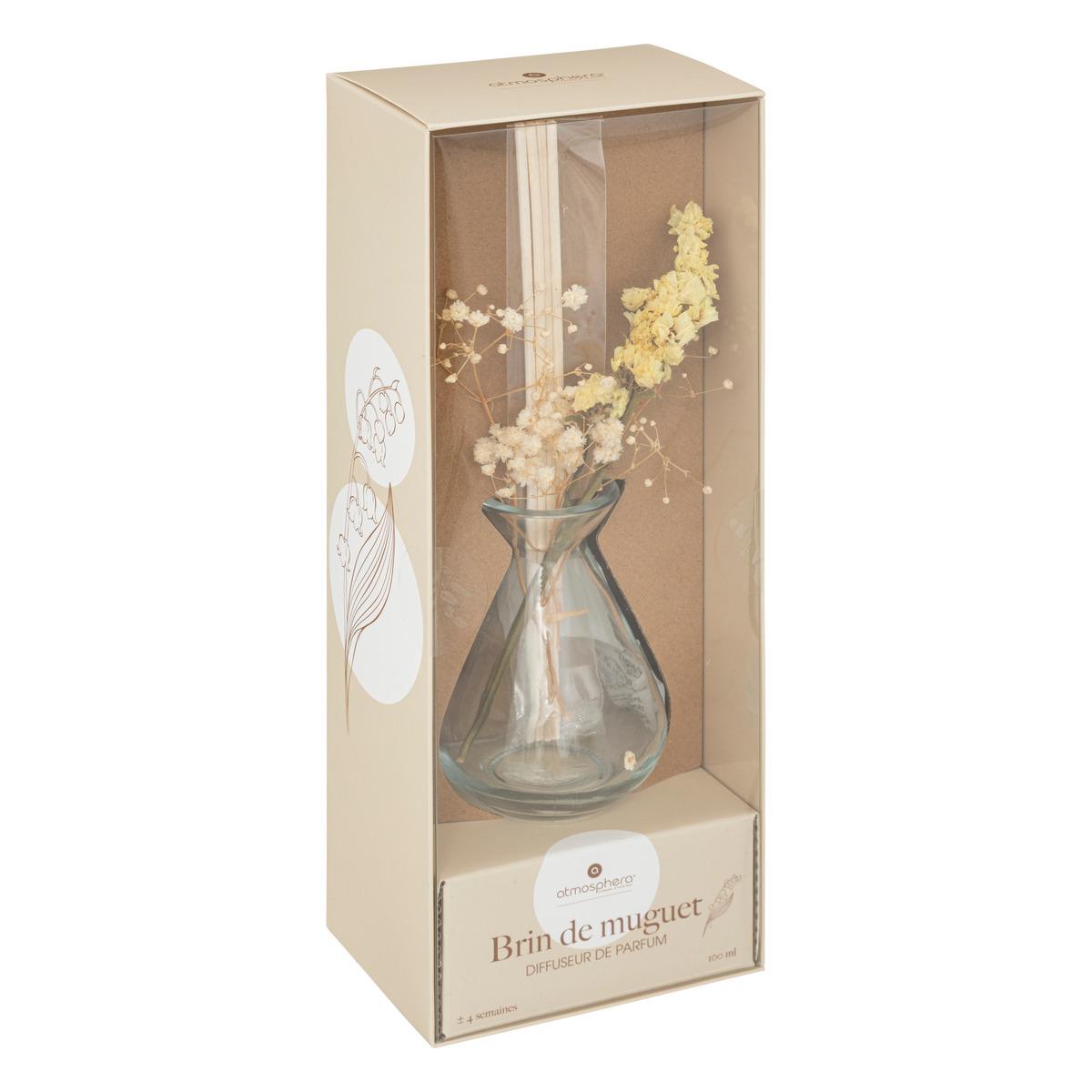 DIFFUSEUR VERRE FLORA MUGUET 100ML