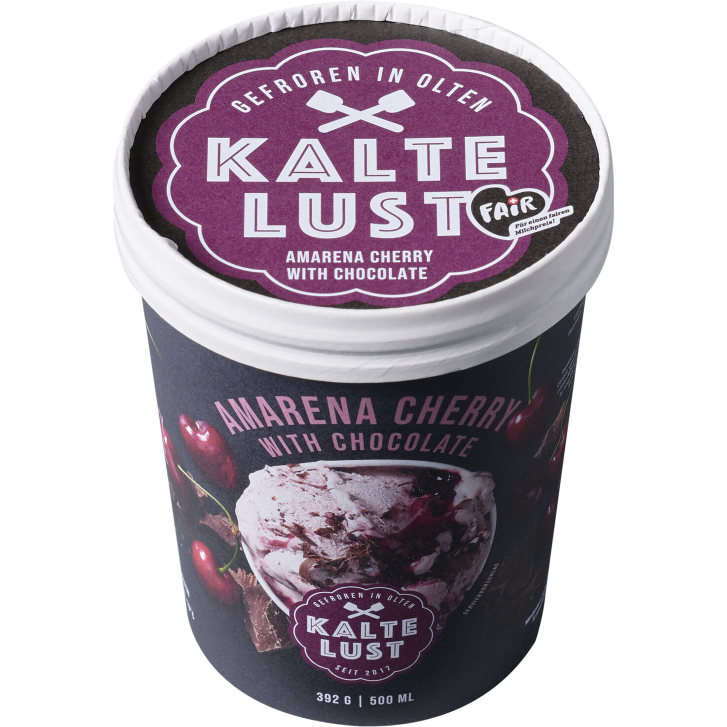 Kalte Lust Sauerkirsche Schokolade