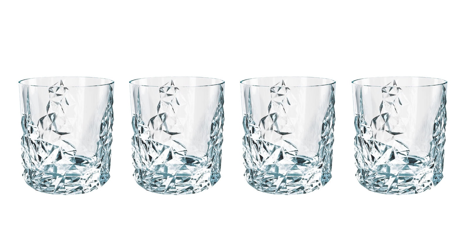 Nachtmann Whiskyglas SCULPTURE 4er Set Kristallglas