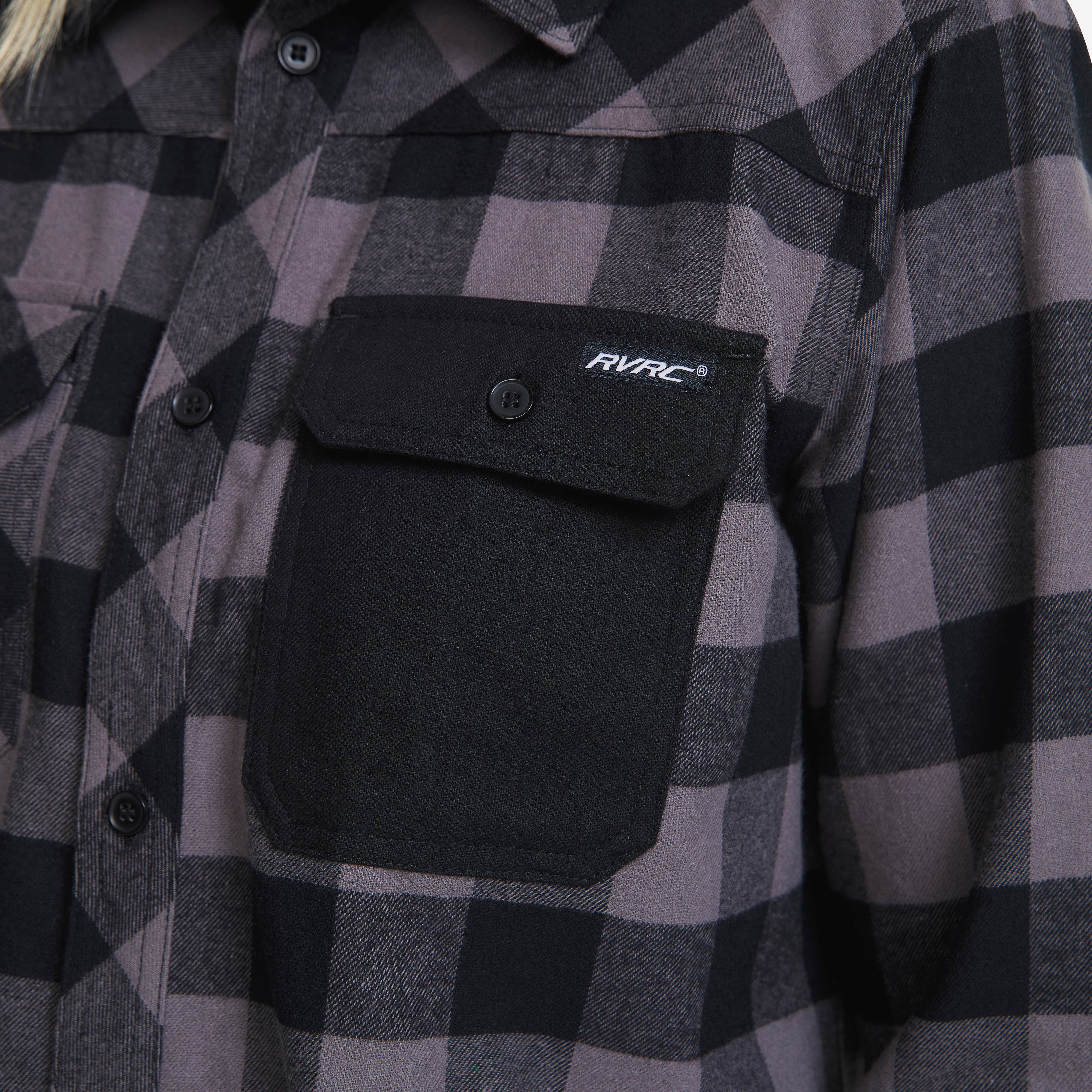 Campfire Shirt Dame Black/Anthracite