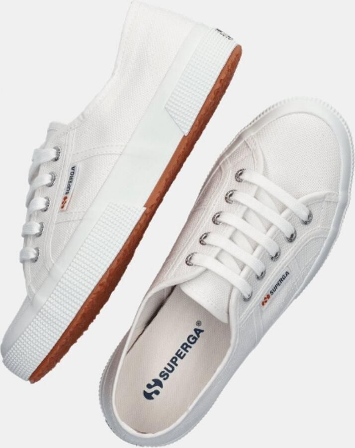 Superga 2630 Stripe Multi Logo Lage sneakers Wit