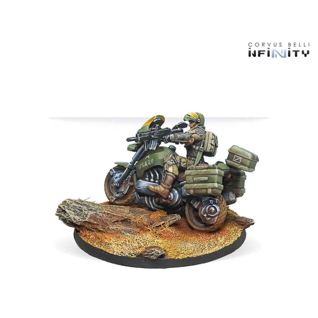 Infinity - Ariadna - Mavericks, 9th Motorized Recon Bat