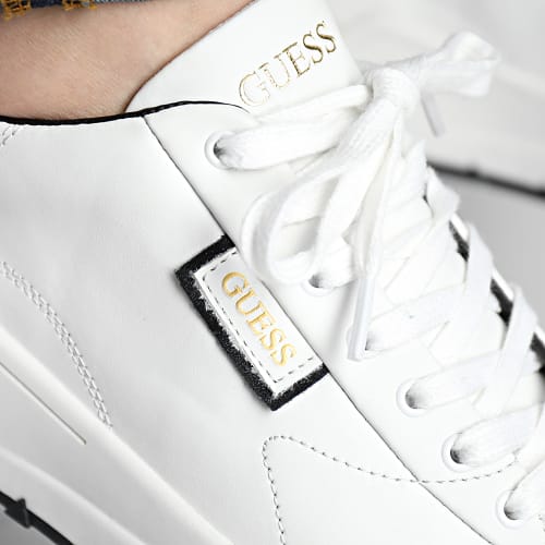 Baskets FM6LUCFAL12 White Beige