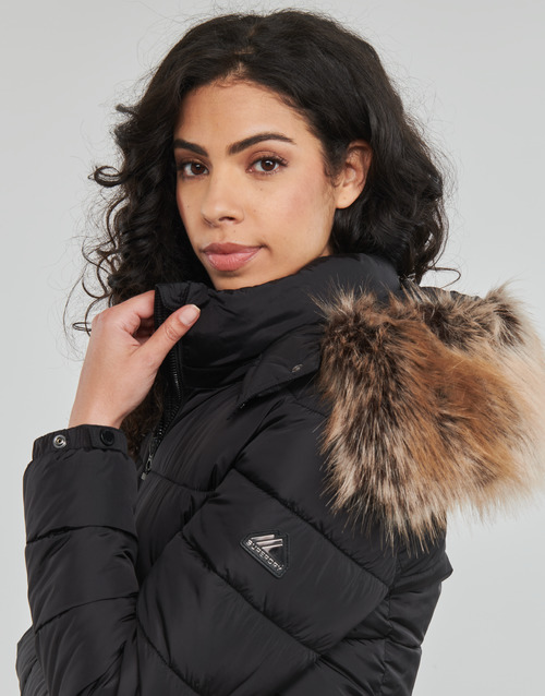 Superdry - CODE MTN HOOD FUJI LUXE JKT - Black