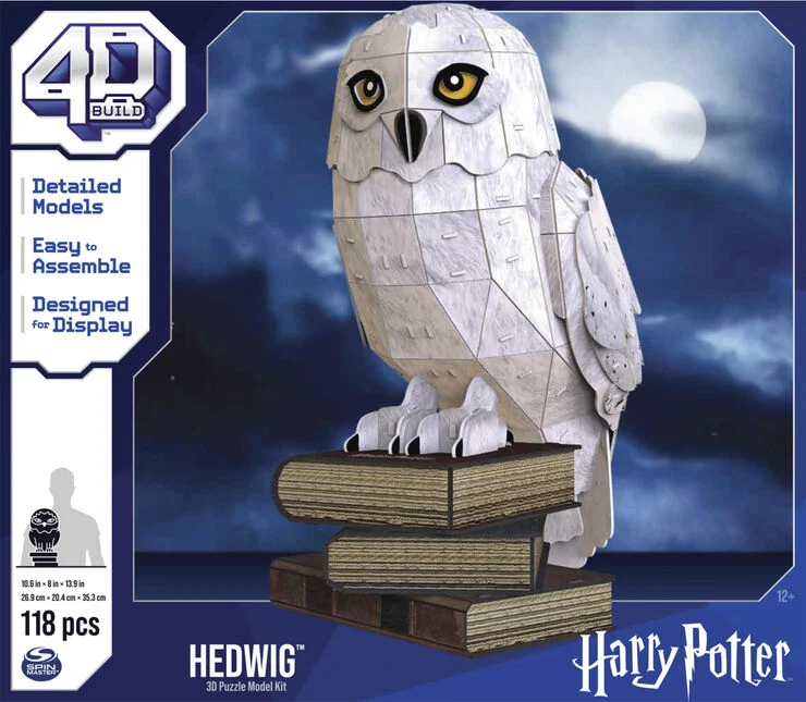 Legetøj 4D Puzzles Hedwig